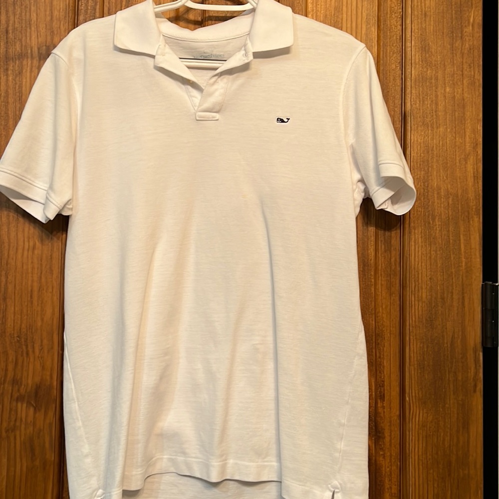 Vineyard Vines boys youth xl white polo